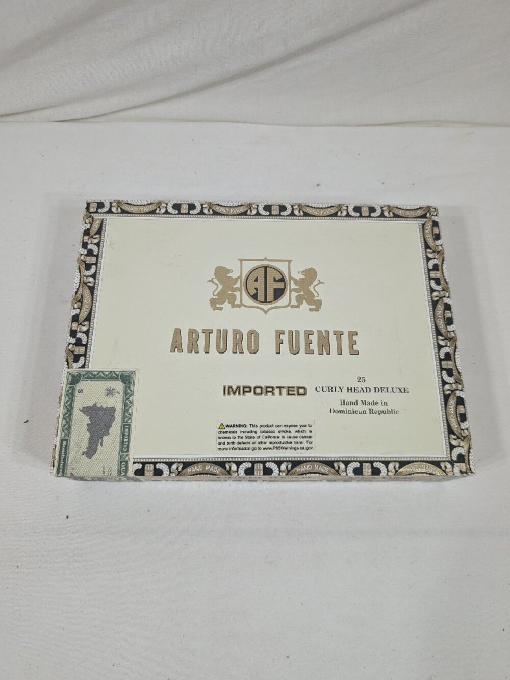 Arturo Fuente Empty Wooden Cigar Box